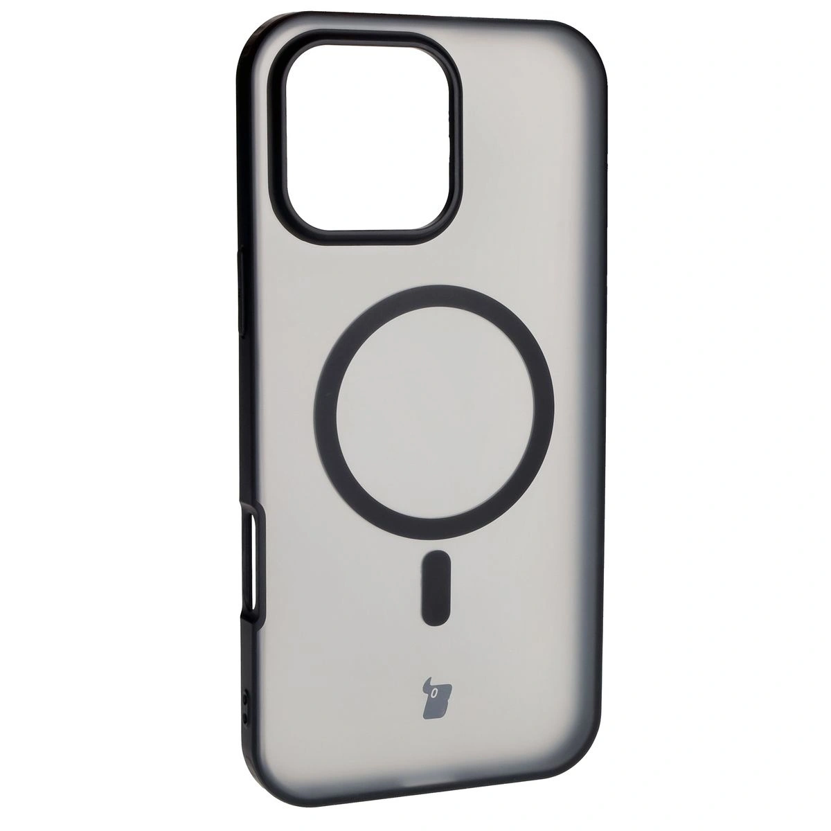 Kryt Bizon Case MatteO Apple iPhone 16 Pro Max transparent with black frame