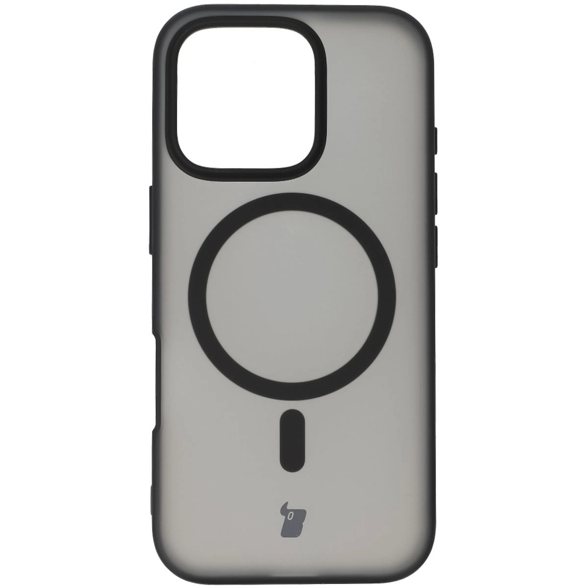 Kryt Bizon Case MatteO Apple iPhone 16 Pro transparent with black frame