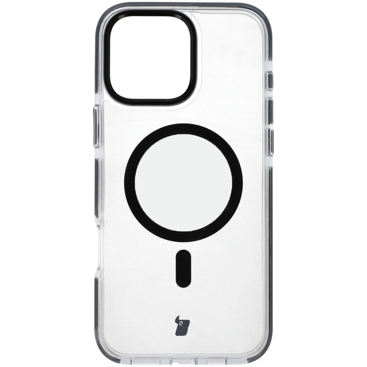 Kryt Bizon Case Marco Apple iPhone 16 Pro Max clear with black frame