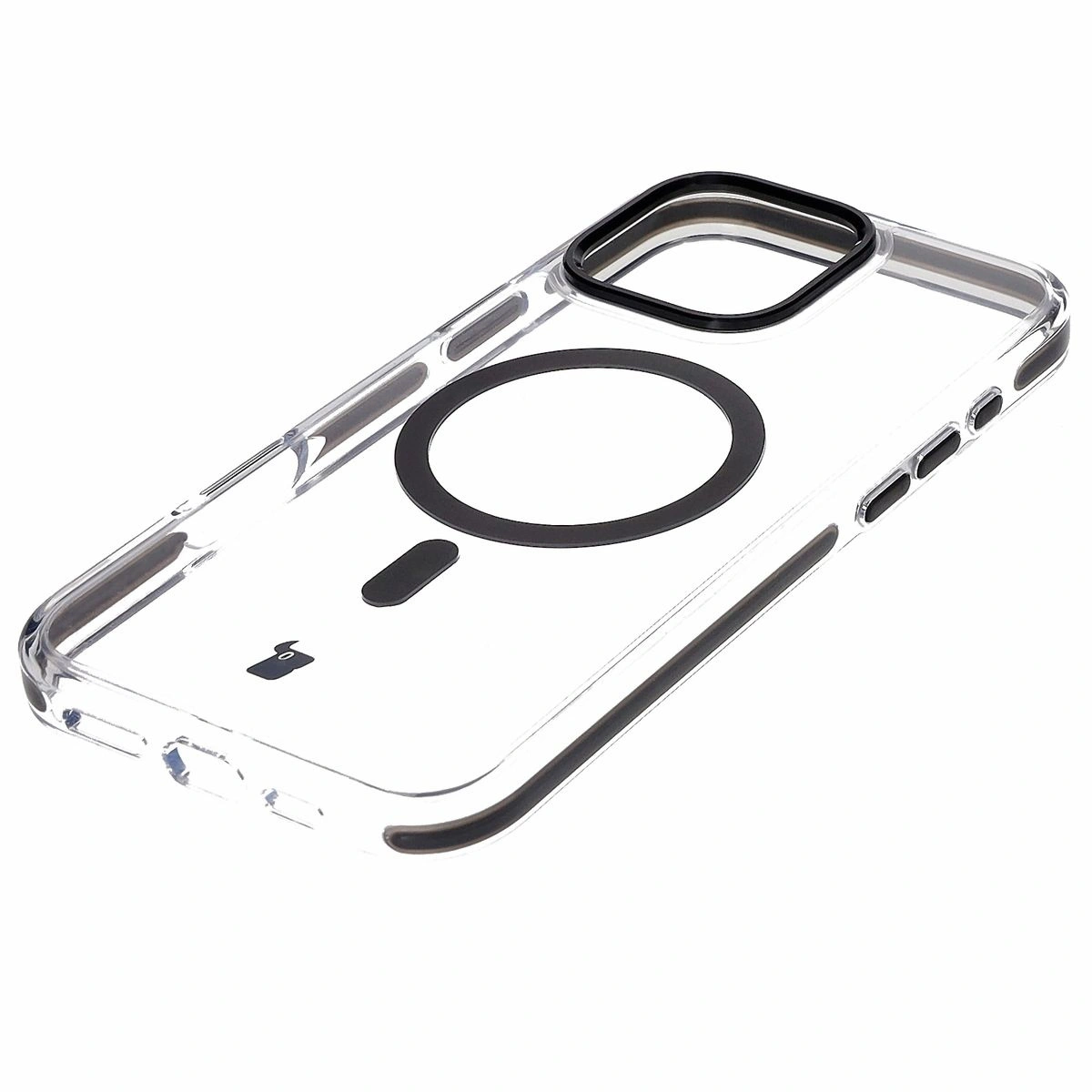 Kryt Bizon Case Marco Apple iPhone 16 Pro Max clear with black frame