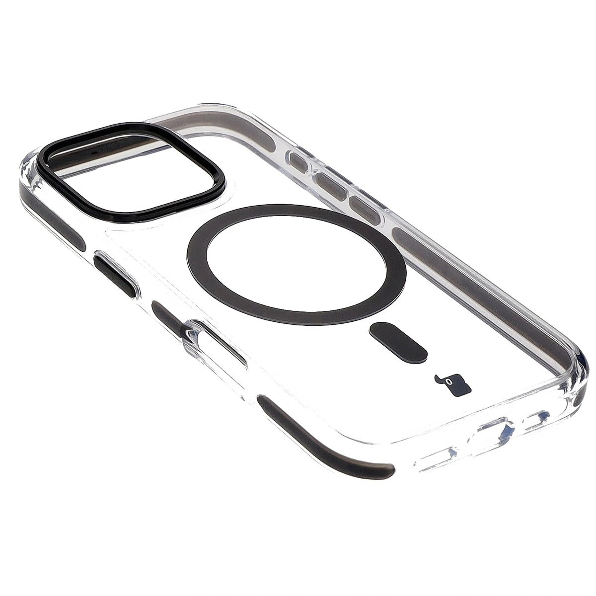 Kryt Bizon Case Marco Apple iPhone 16 Pro clear with black frame