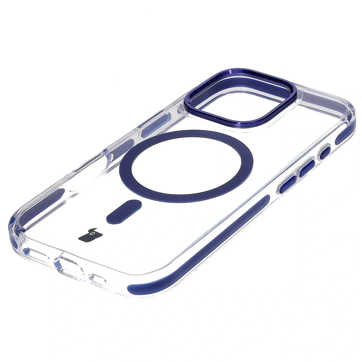Kryt Bizon Case Marco Apple iPhone 16 Pro clear with blue frame