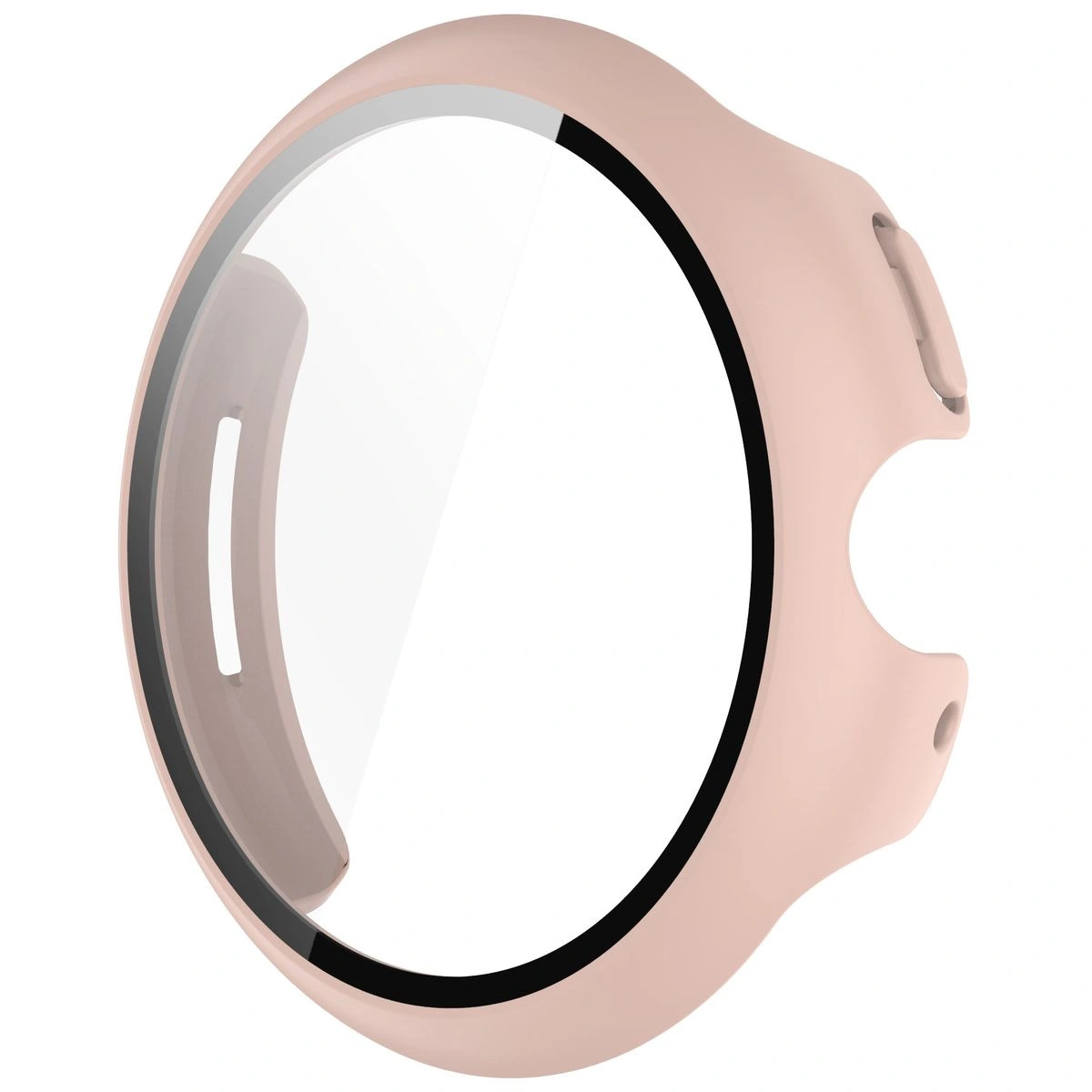 Kryt Bizon Case+Glass Watch Google Pixel Watch 3 45mm pink
