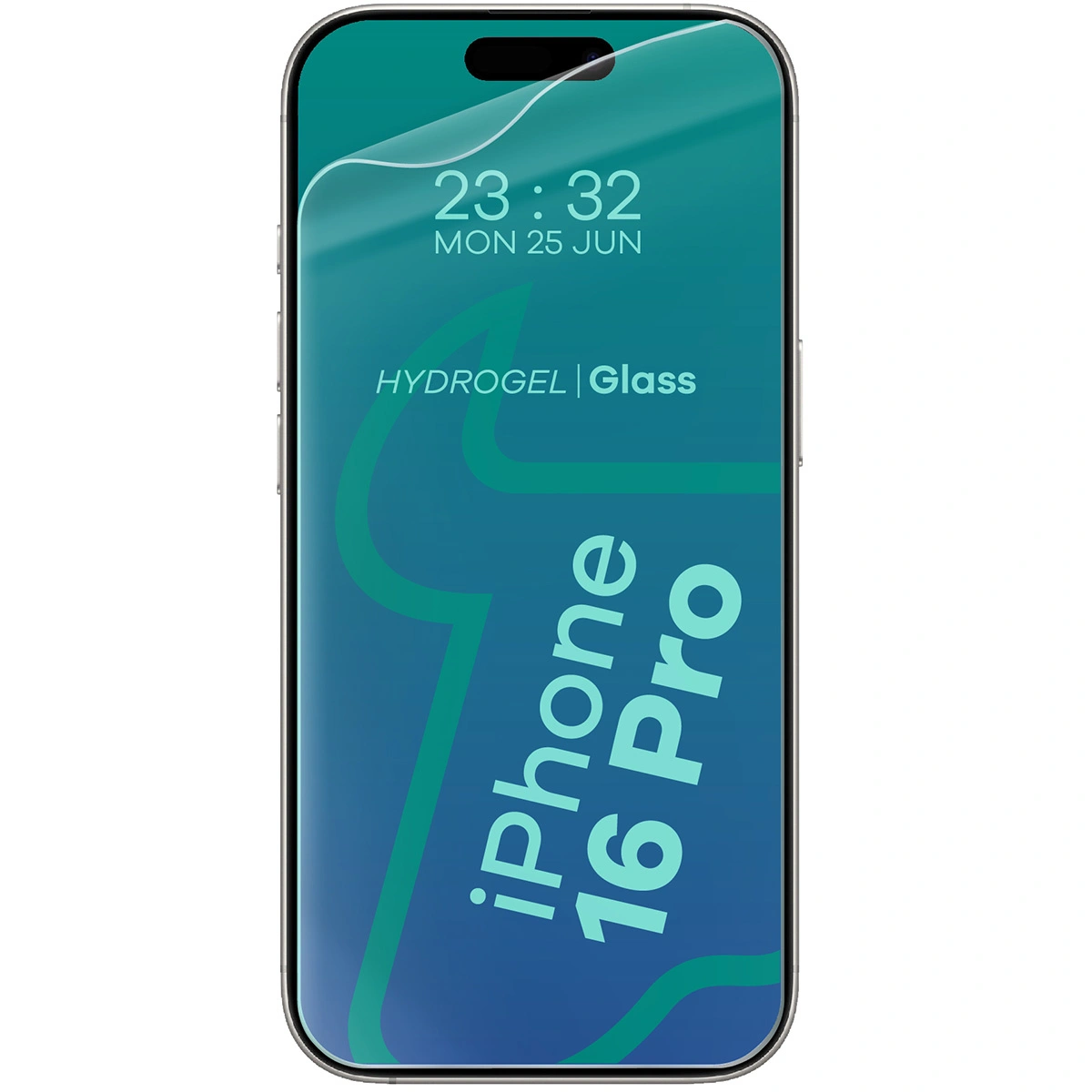 Ochranné sklo Bizon Glass Hydrogel Front Apple iPhone 16 Pro [2 PACK]