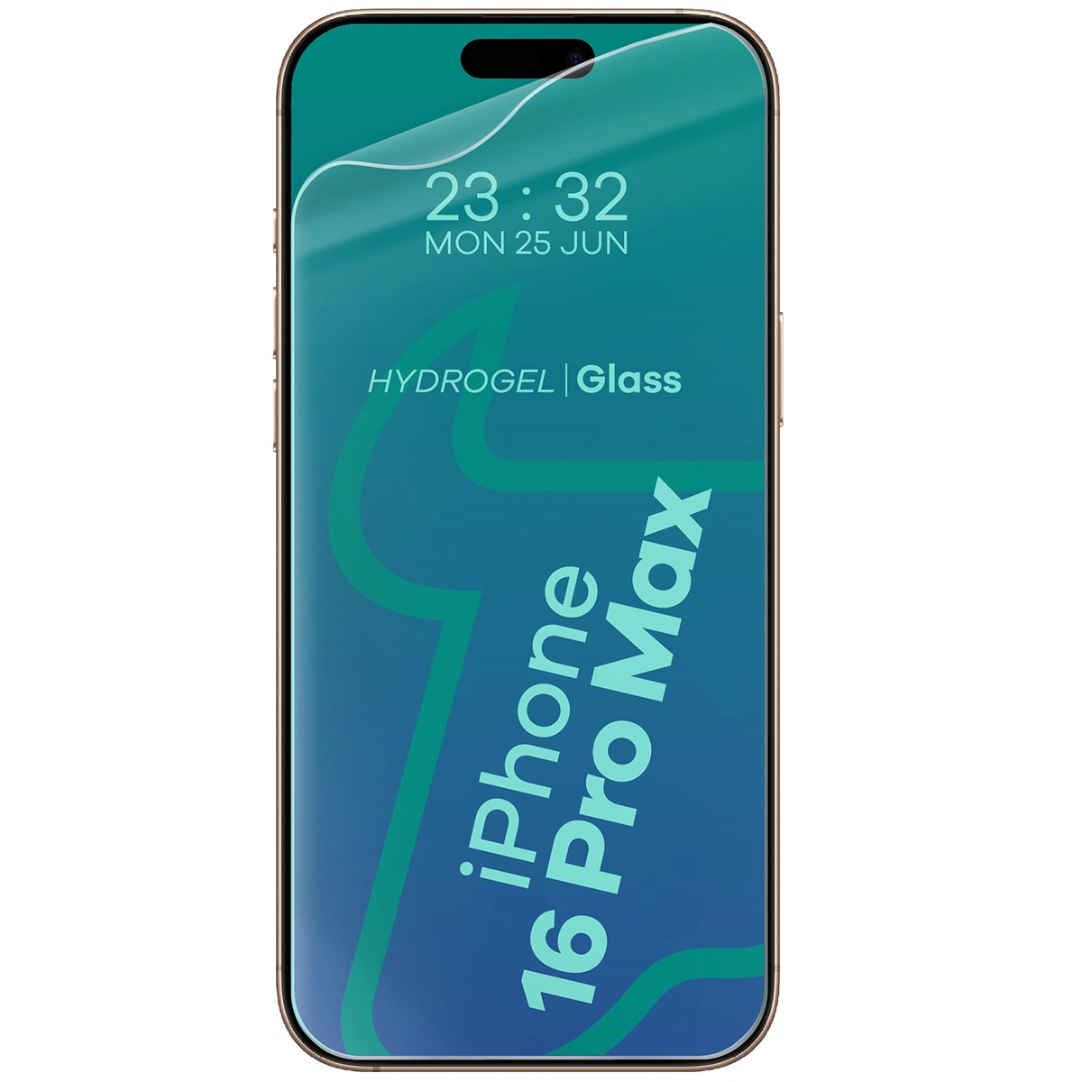 Ochranné sklo Bizon Glass Hydrogel Front Apple iPhone 16 Pro Max [2 PACK]