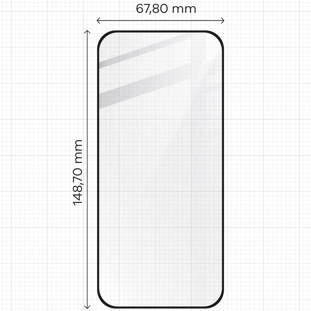 Ochranné sklo Bizon Glass Edge 2 Google Pixel 9 / 9 Pro black