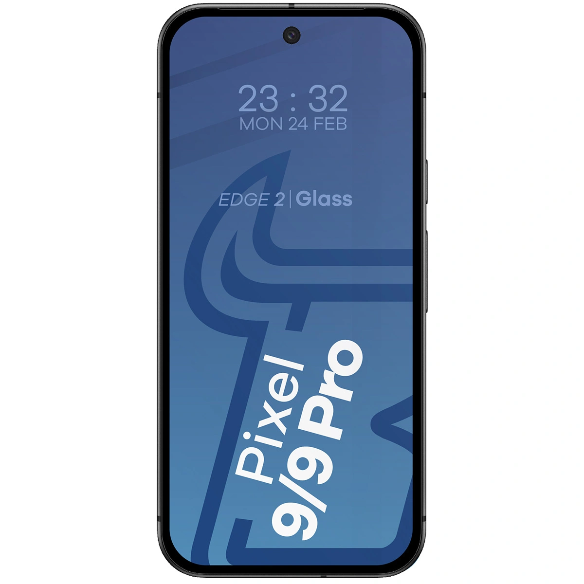 Ochranné sklo Bizon Glass Edge 2 Google Pixel 9 / 9 Pro black