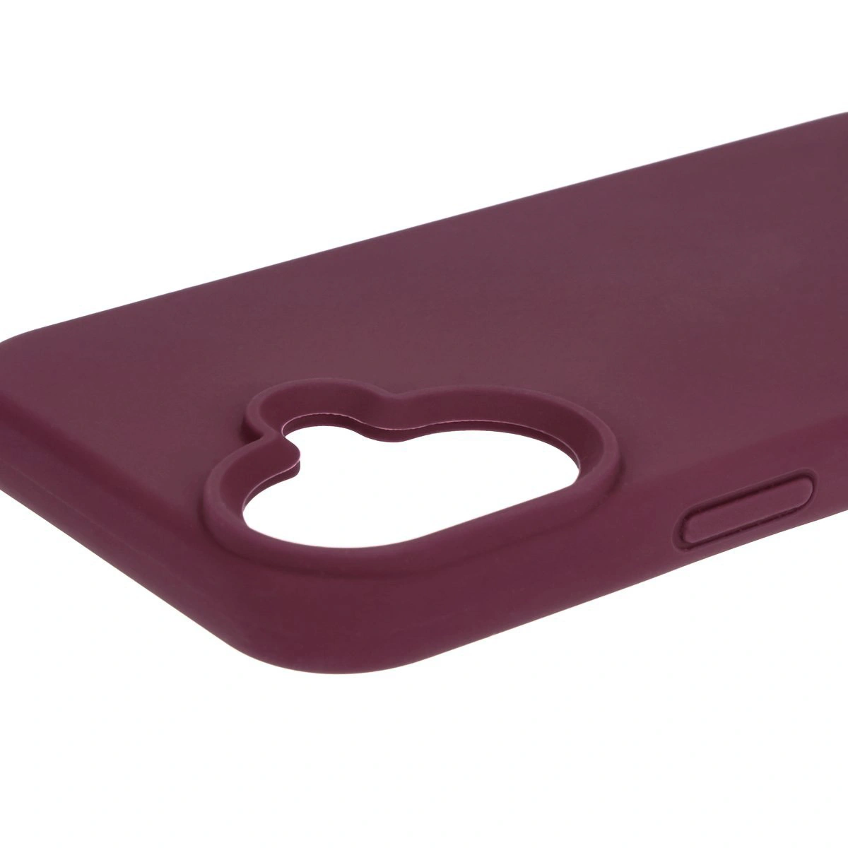 Kryt Bizon Soft Case Apple iPhone 16 dark purple