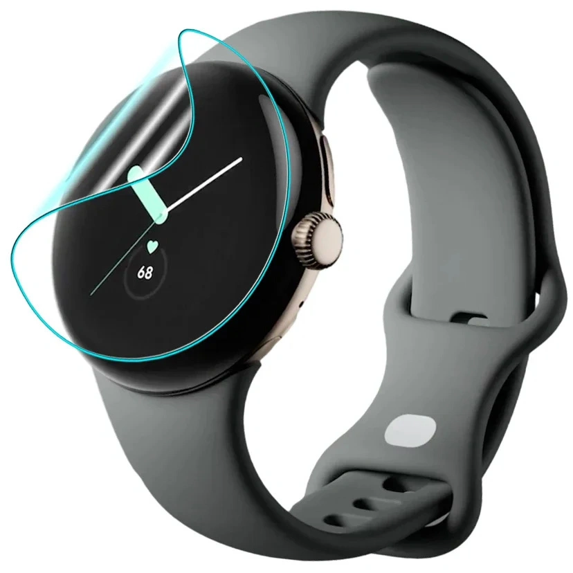 Ochranné sklo Bizon Glass Watch Hydrogel Google Pixel Watch 3 41 mm [2 PACK]