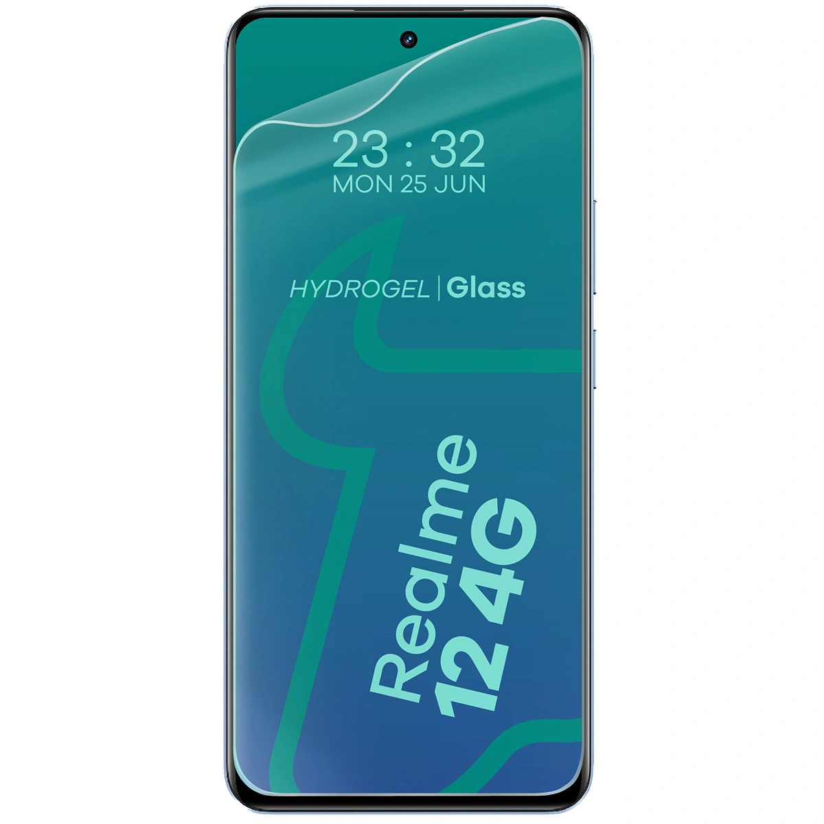 Ochranné sklo Bizon Glass Hydrogel Front Realme 12 4G [2 PACK]