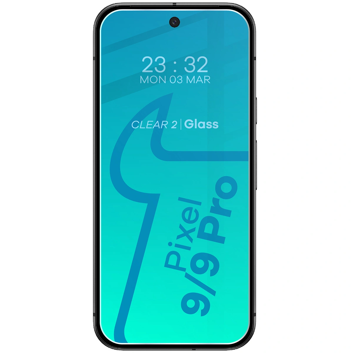 Ochranné sklo Bizon Glass Clear 2 Google Pixel 9 / 9 Pro