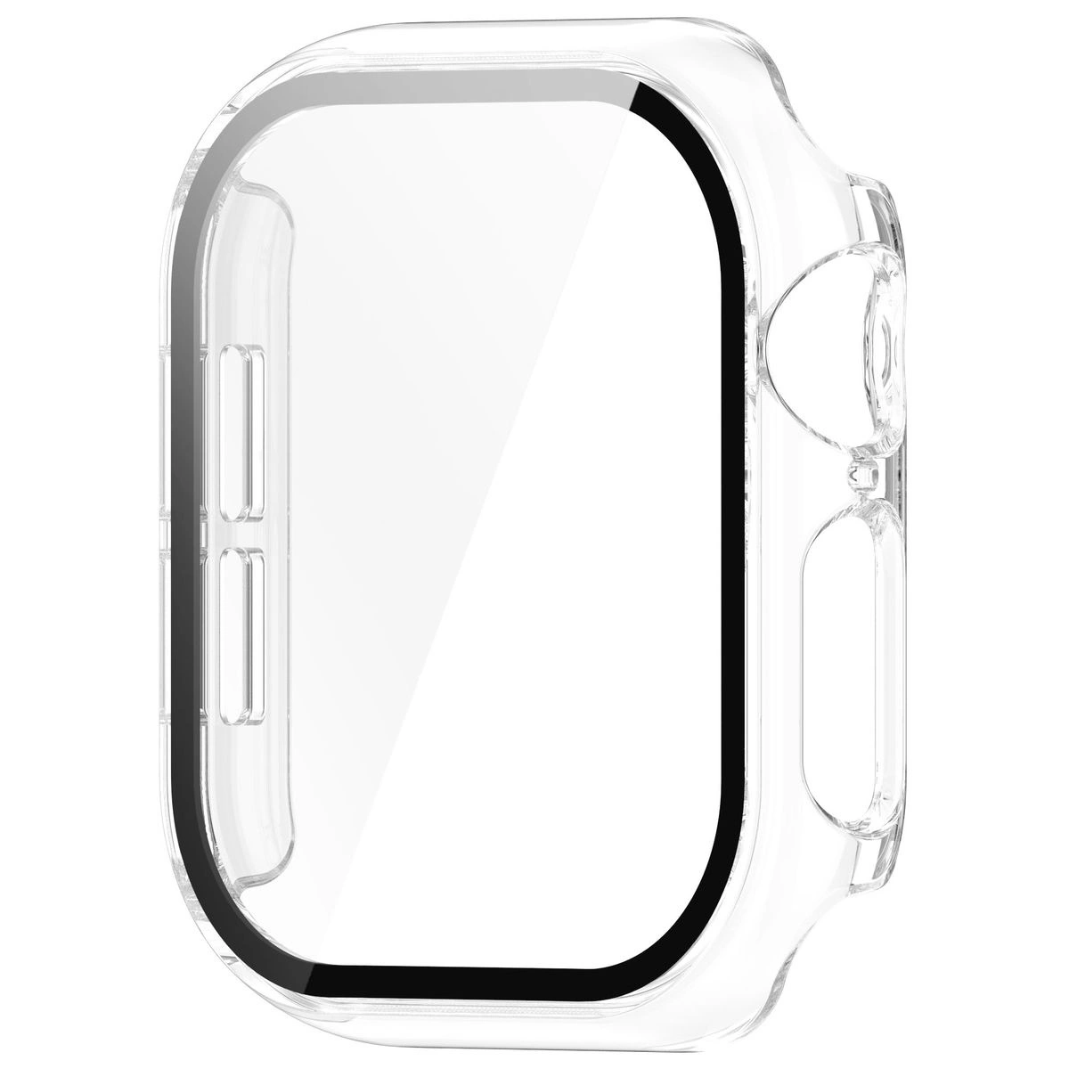 Bizon Case+Glass Watch Apple Watch 10 / 11 42mm clear