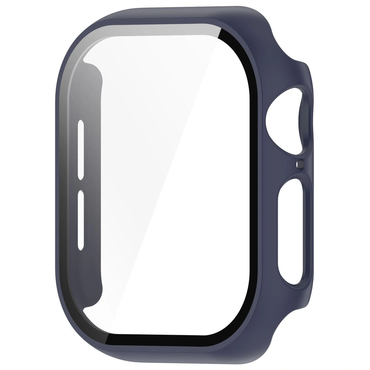 Bizon Case+Glass Watch Apple Watch 10 / 11 46mm dark blue