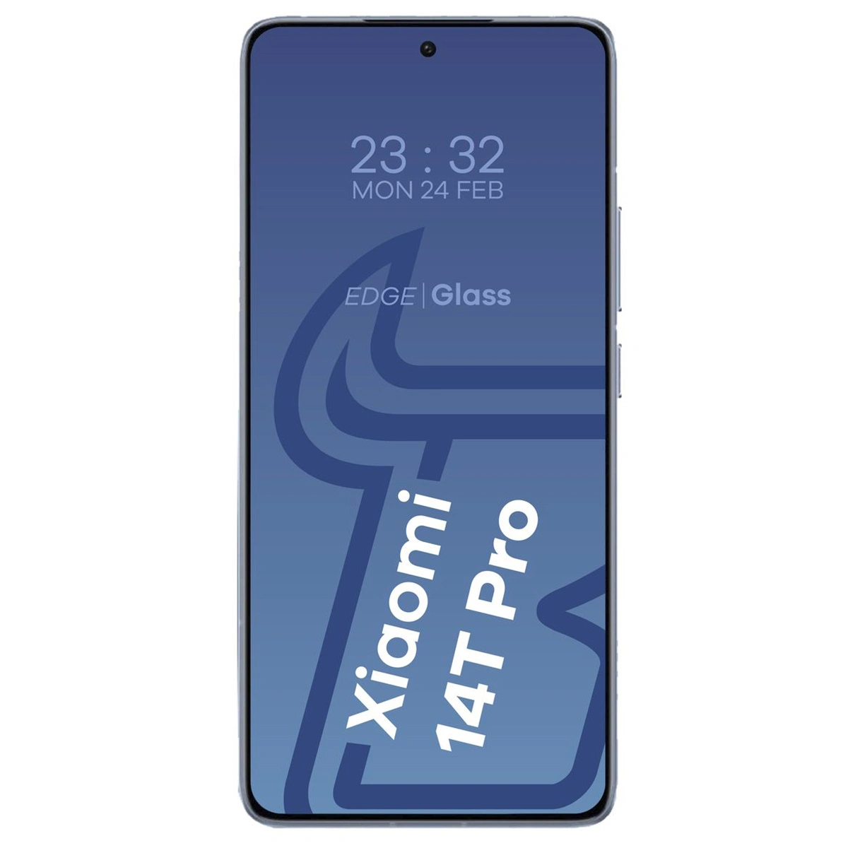 Ochranné sklo Bizon Glass Edge 2 Xiaomi 14T Pro black