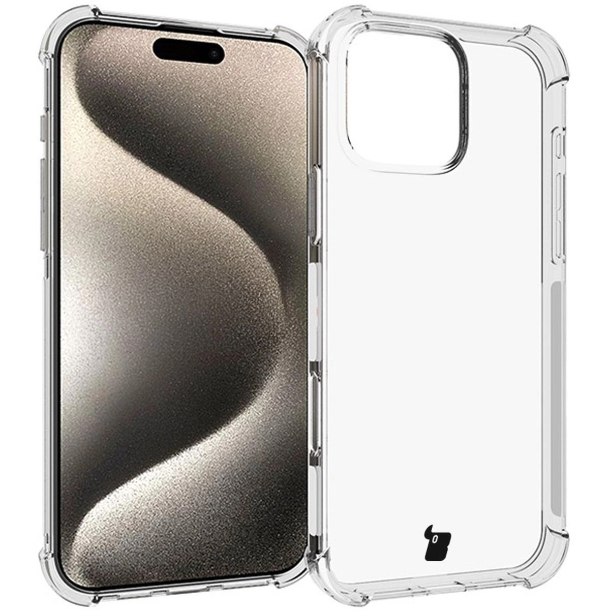 Kryt Bizon Case Clear Pack case + 2x tempered glass + lens glass Apple iPhone 16 Pro Max