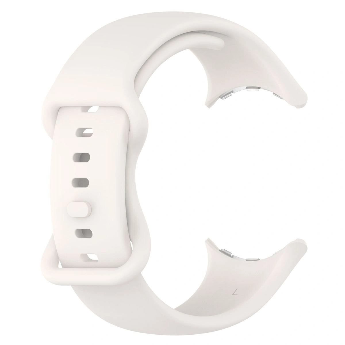 Kryt Bizon Strap Watch Silicone Google Pixel Watch 4 / 3 (45mm) pearl