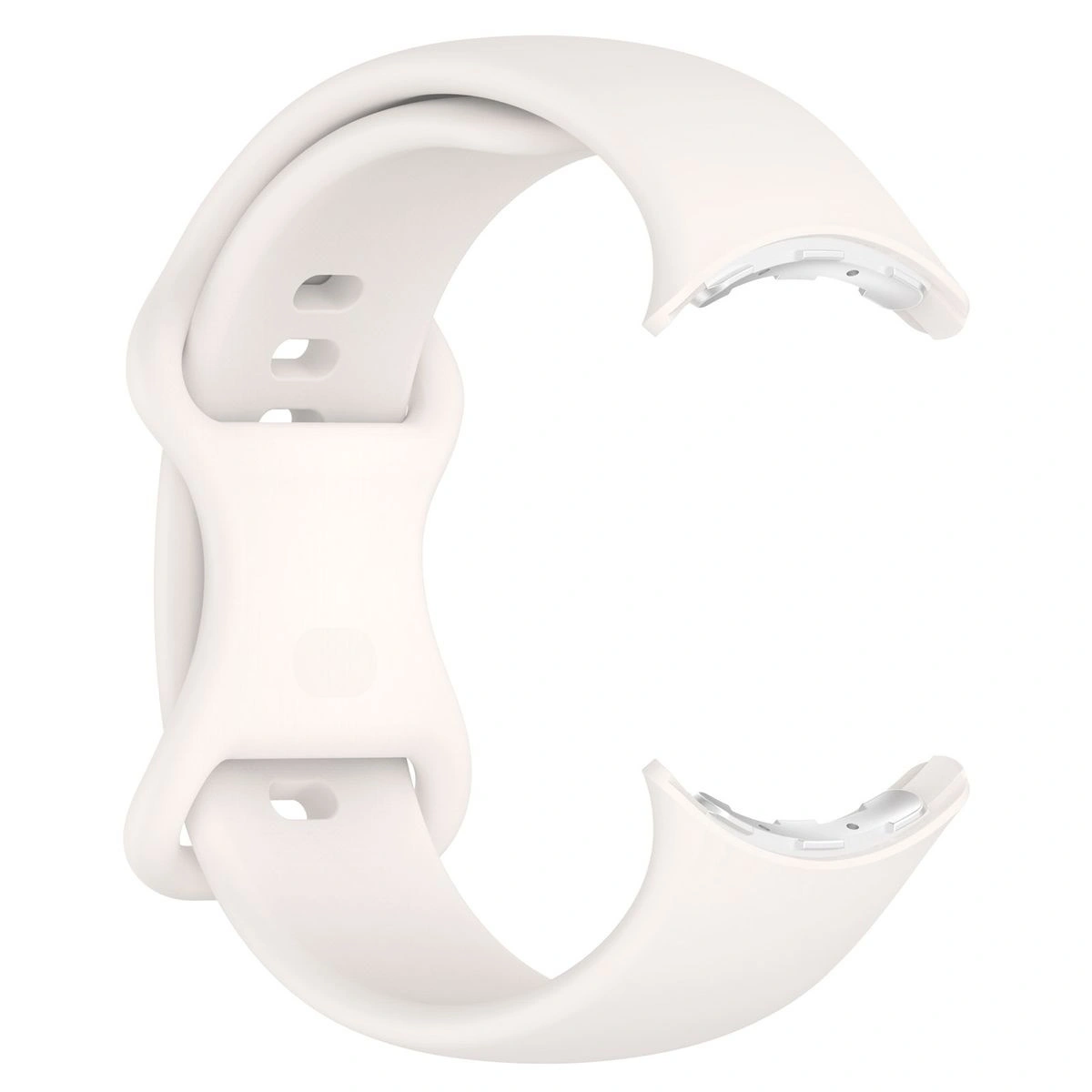 Kryt Bizon Strap Watch Silicone Google Pixel Watch 4 / 3 (45mm) pearl