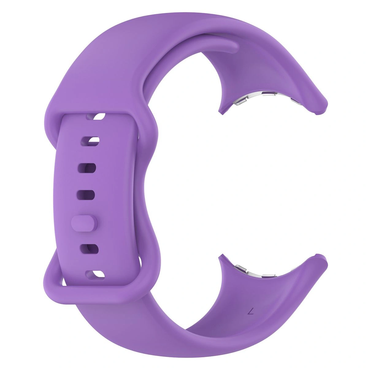 Kryt Bizon Strap Watch Silicone Google Pixel Watch 4 / 3 (45mm) purple