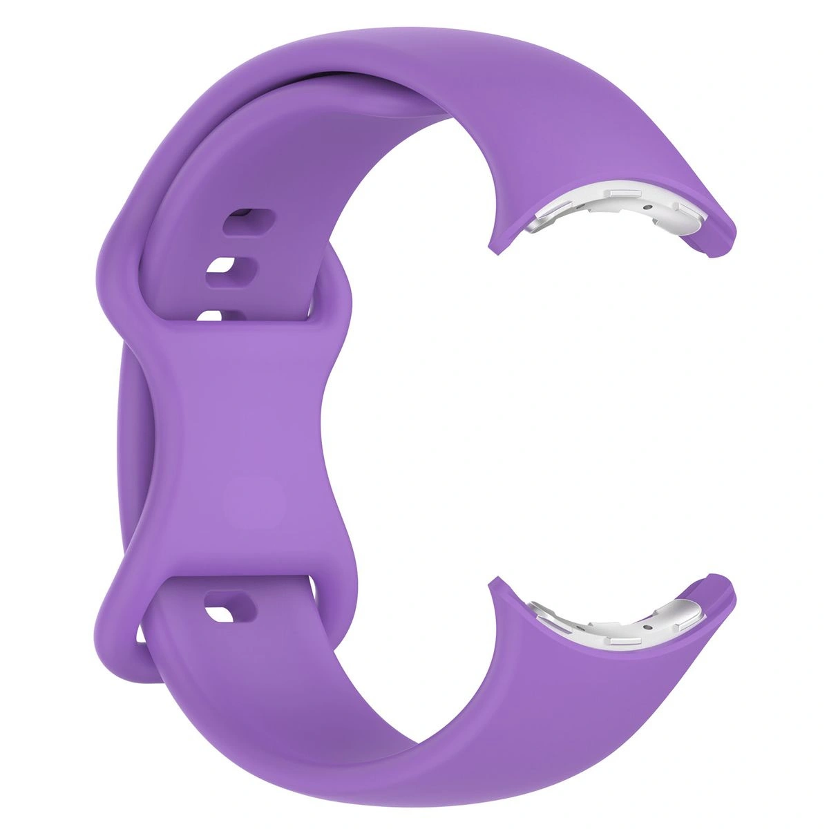 Kryt Bizon Strap Watch Silicone Google Pixel Watch 4 / 3 (45mm) purple