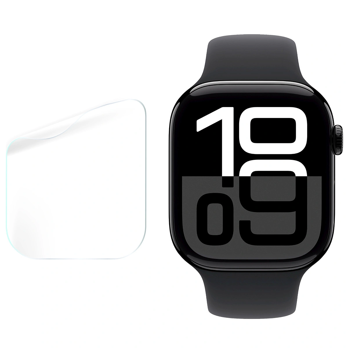 Bizon Glass Watch Hydrogel Apple Watch 10 / 11 46mm [2 PACK]