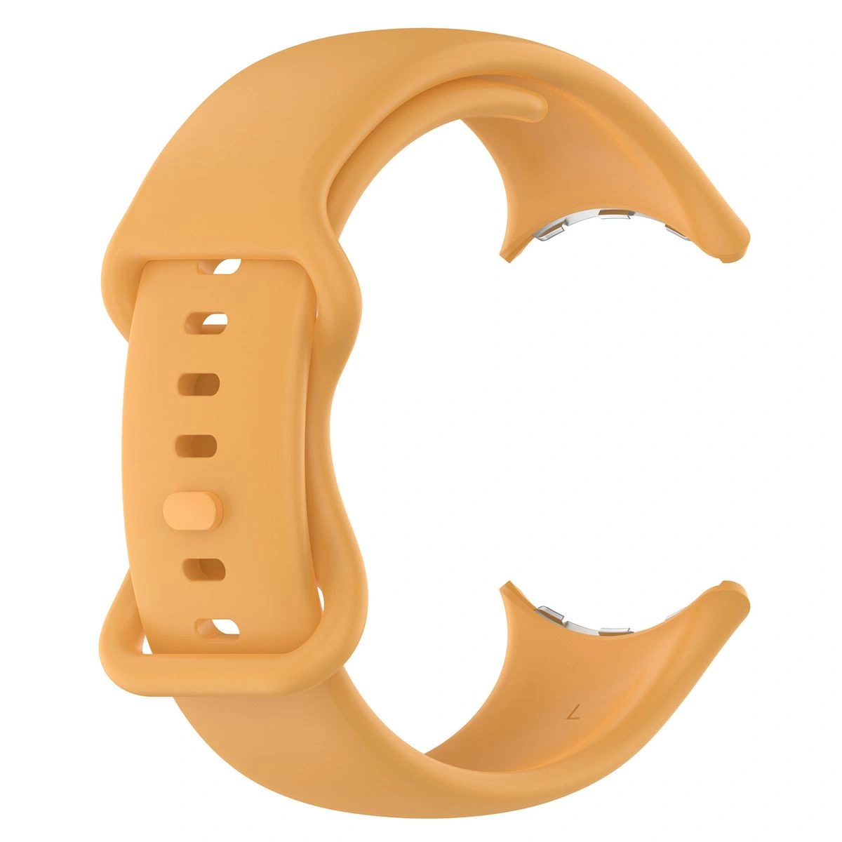 Kryt Bizon Strap Watch Silicone Google Pixel Watch 4 / 3 (45mm) yellow
