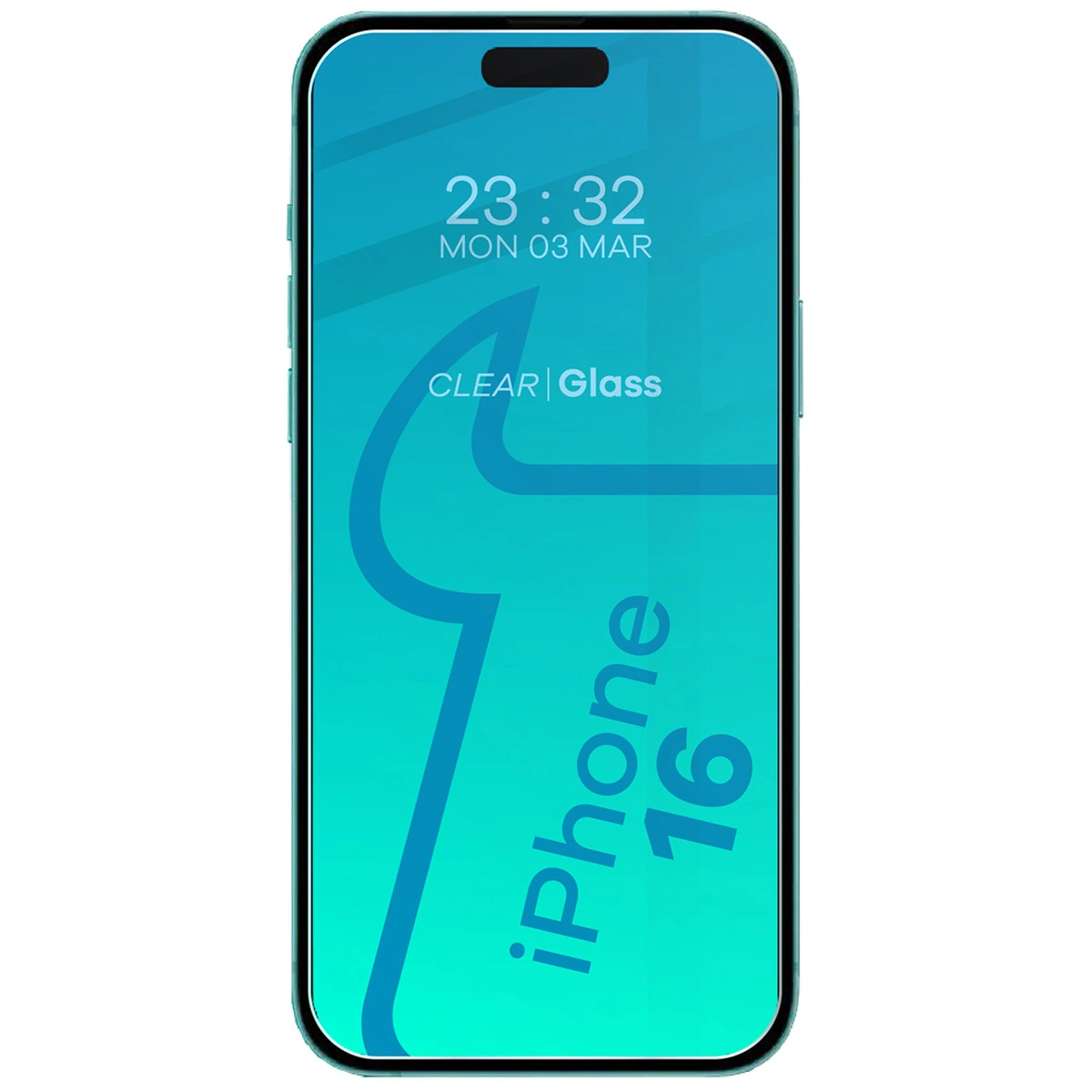 Kryt BIZON Clear 3x screen glass + camera glass Apple iPhone 16