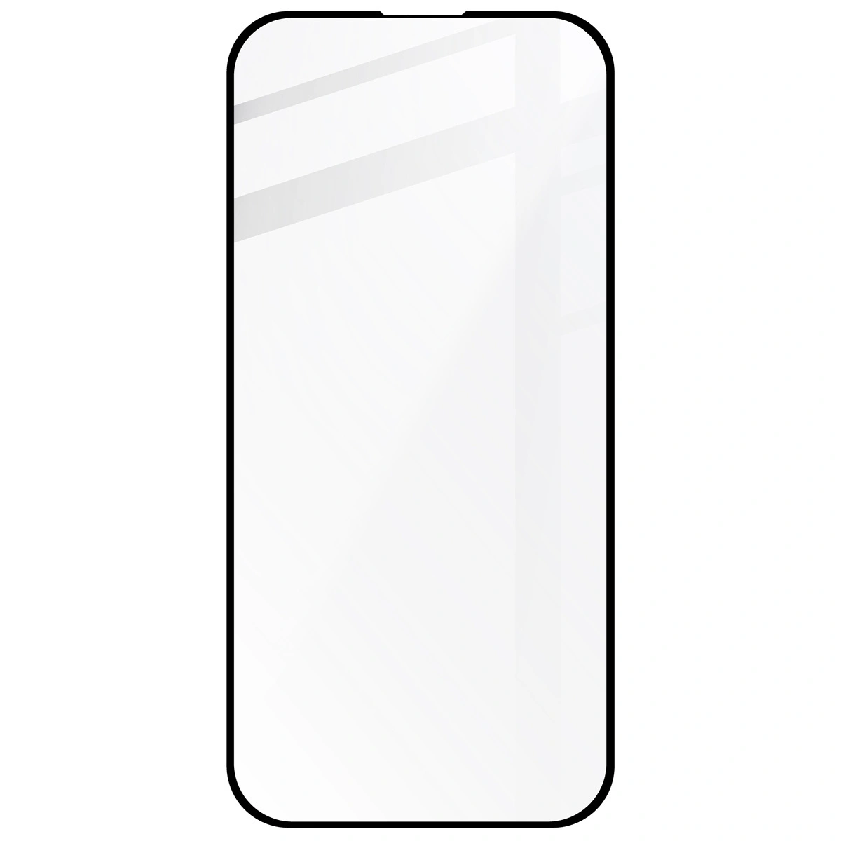 Kryt Bizon Edge 2x tempered screen glass with frame + camera glass Apple iPhone 16