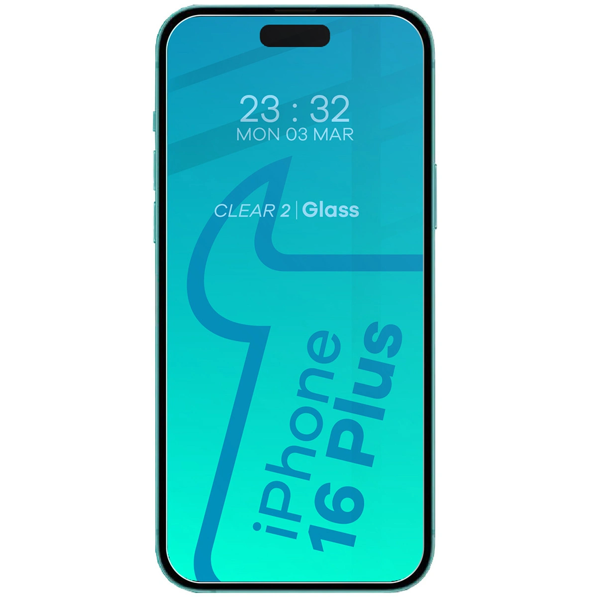 Kryt BIZON Clear 3x screen glass + camera glass Apple iPhone 16 Plus