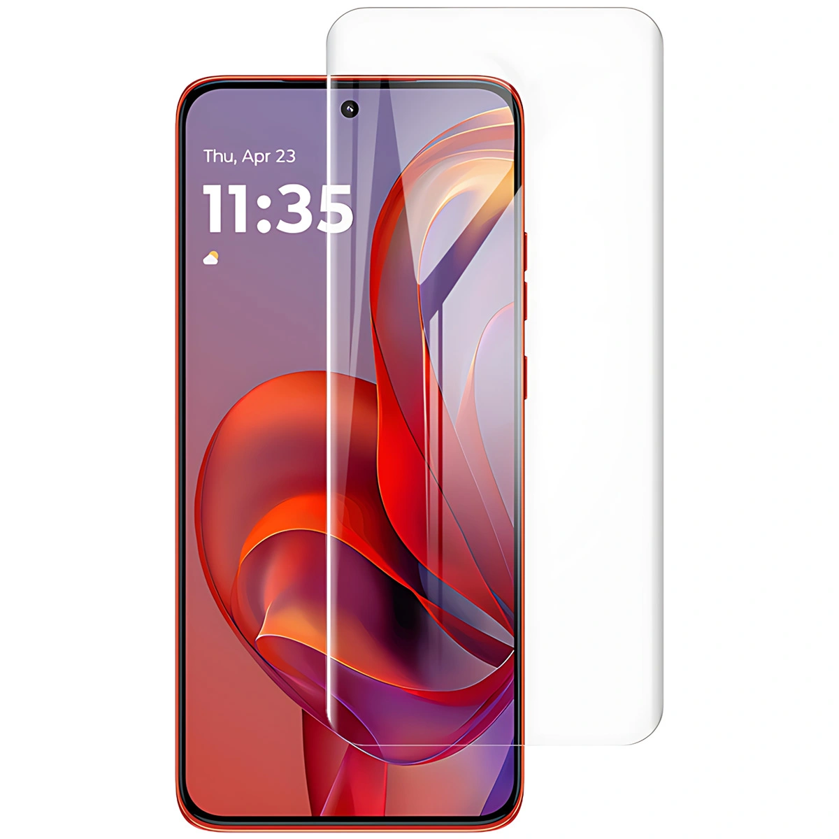 Ochranné sklo Bizon Glass Hydrogel Front Motorola Edge 50 Neo [2 PACK]