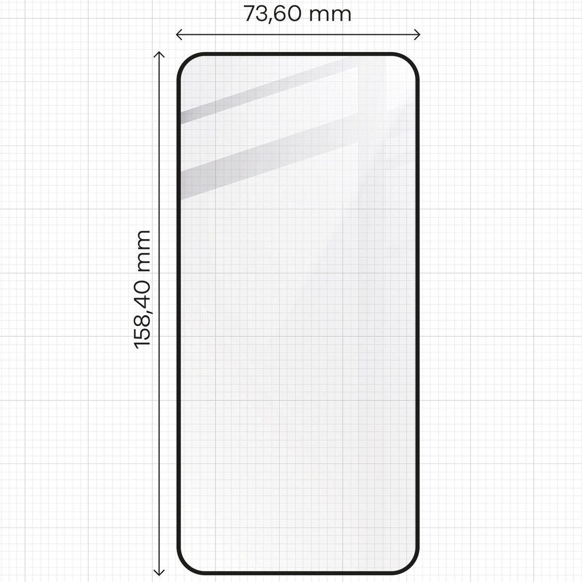 Kryt Bizon Edge 2x tempered screen glass with frame + camera glass Samsung Galaxy S24 FE