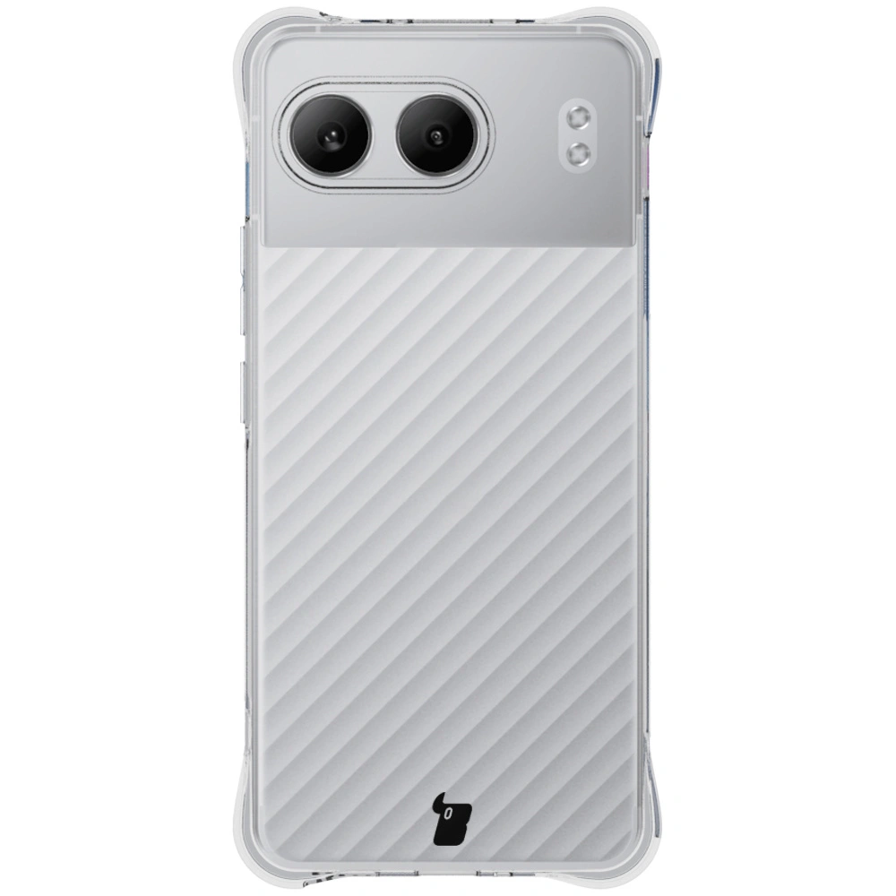 Kryt Bizon Case Clear Pack case + 2x screen glass OnePlus Nord 4 clear