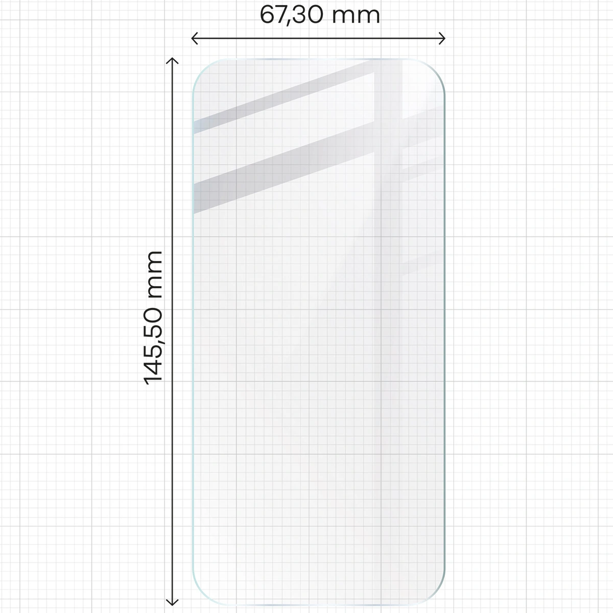 Kryt Bizon Clear 3x screen glass + camera glass Apple iPhone 16 Pro