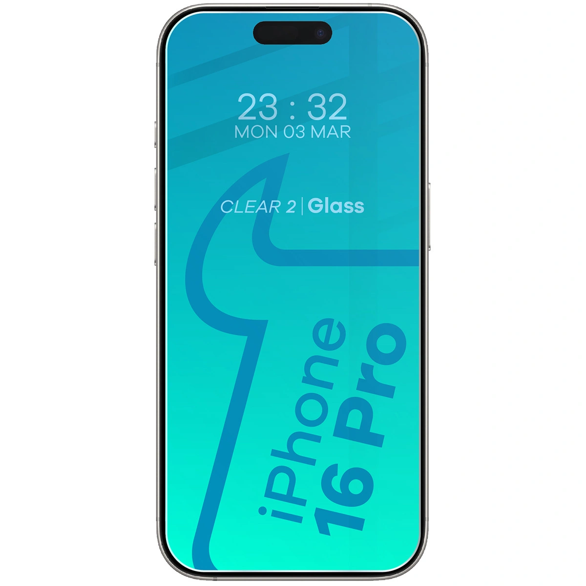 Kryt Bizon Clear 3x screen glass + camera glass Apple iPhone 16 Pro