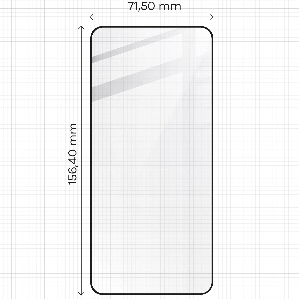 Ochranné sklo Bizon Glass Edge 2 Xiaomi 14T black