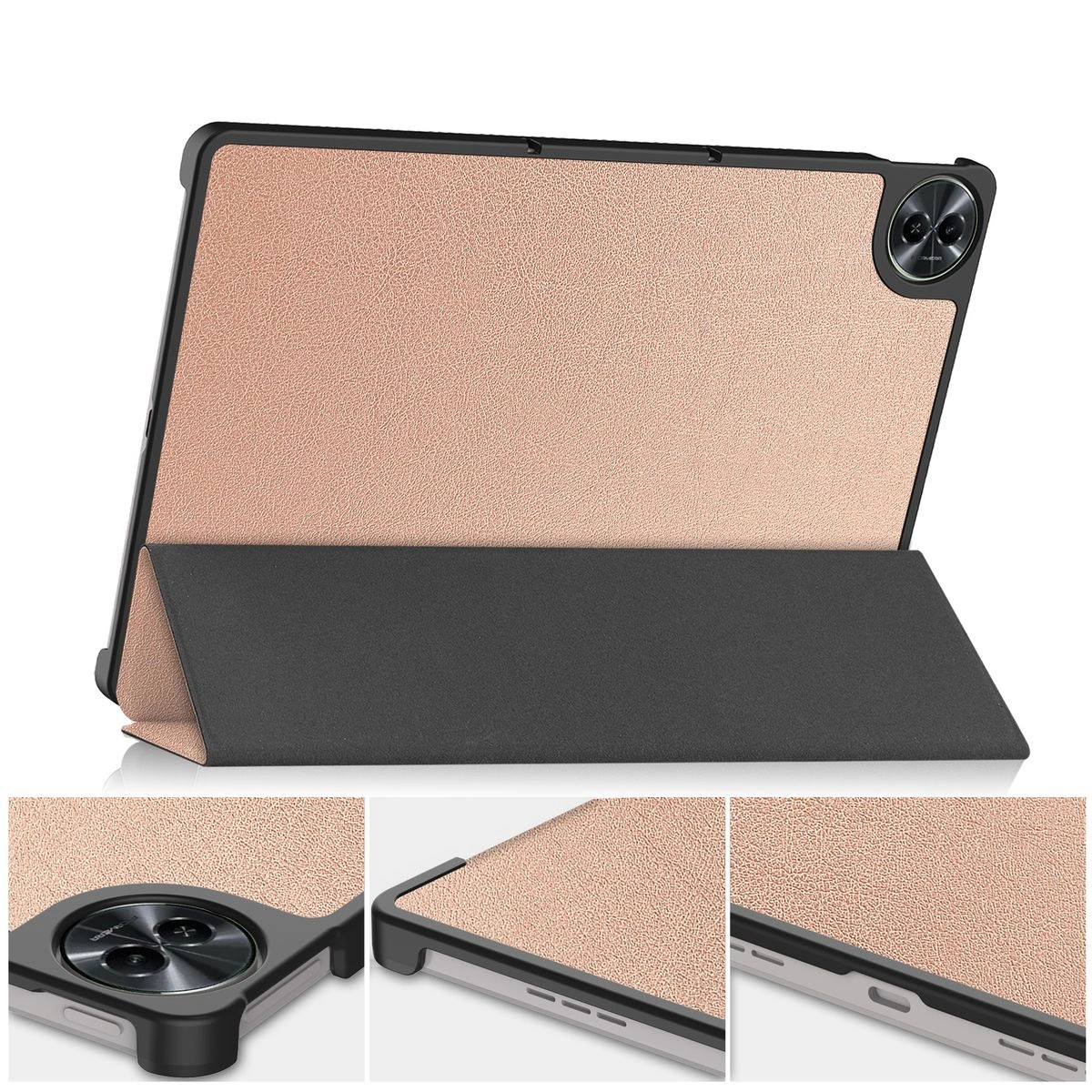 Kryt Bizon Case Tab Croc Realme Pad 2 11.5 rose gold