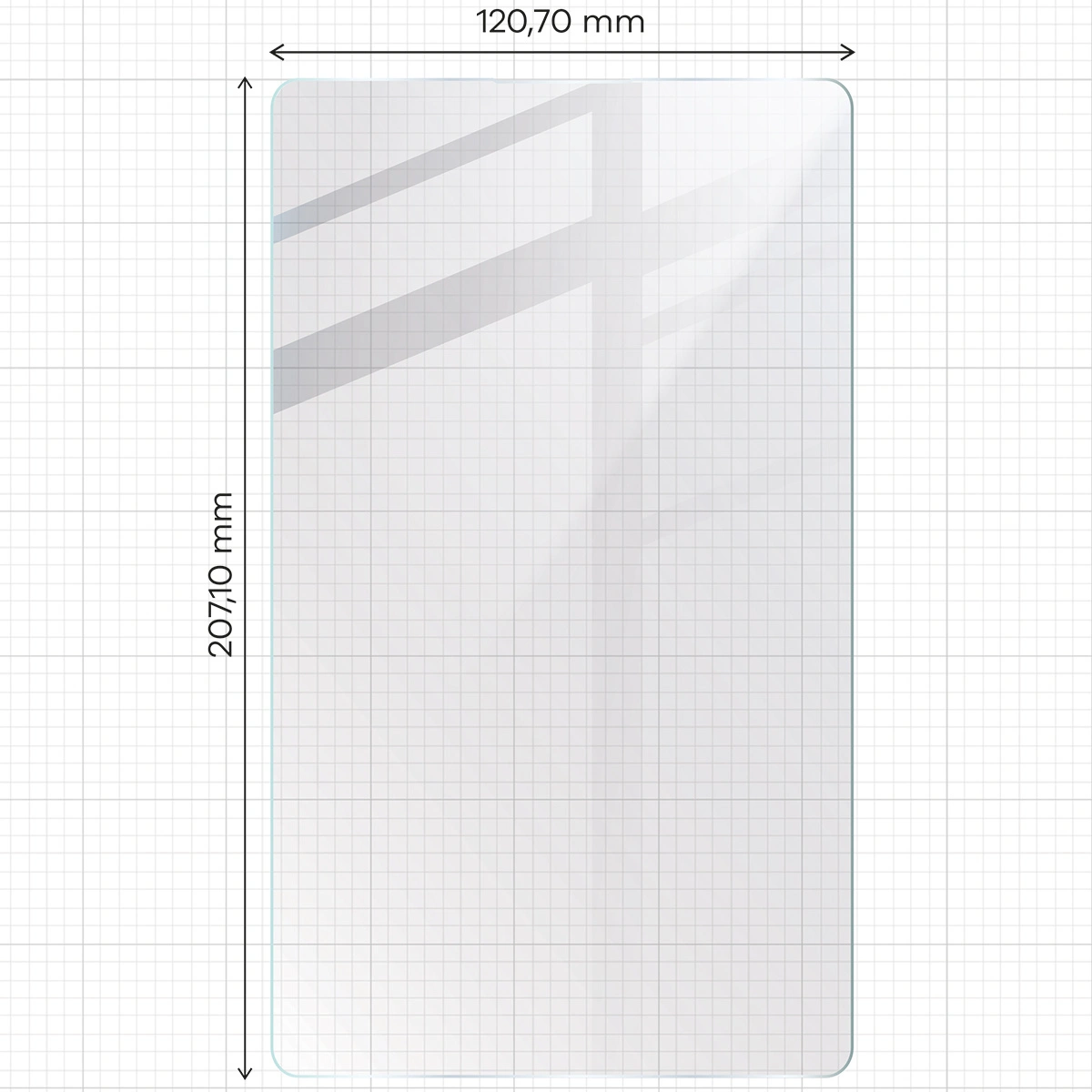 Ochranné sklo Bizon Glass Tab Clear Xiaomi Redmi Pad SE 8.7 [2 PACK]
