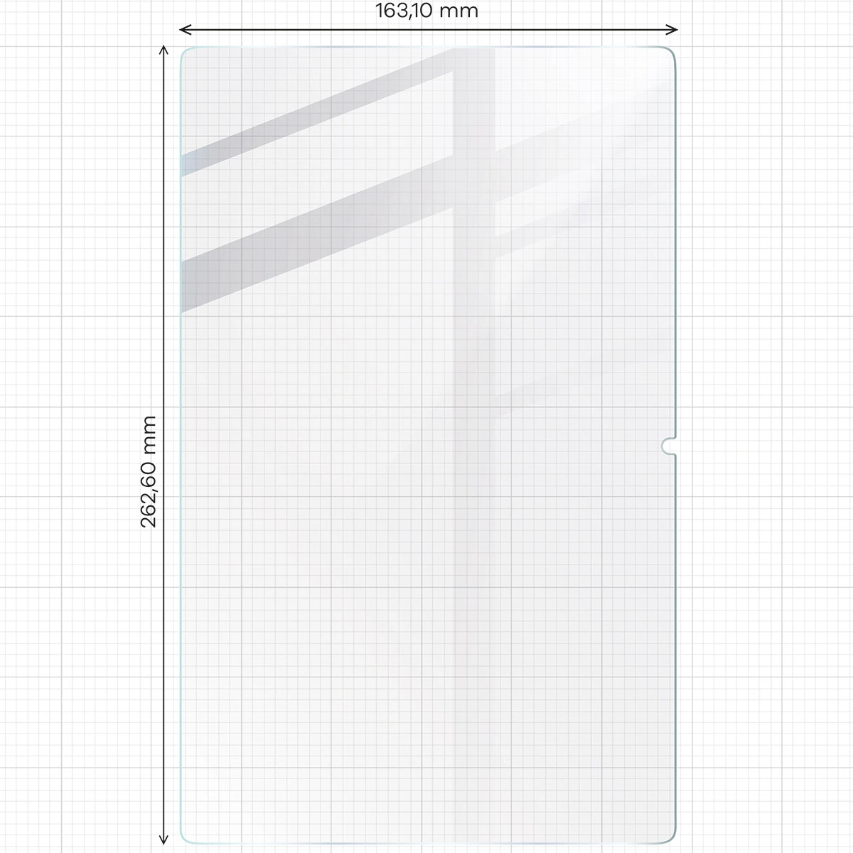 Kryt Bizon Film Tab Papirus Realme Pad 2 11.5 [2 PACK]