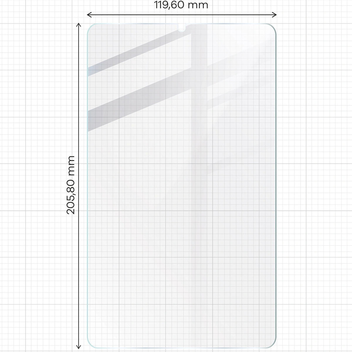 Kryt Bizon Film Tab Papirus Xiaomi Redmi Pad SE 8.7'' [2 PACK]