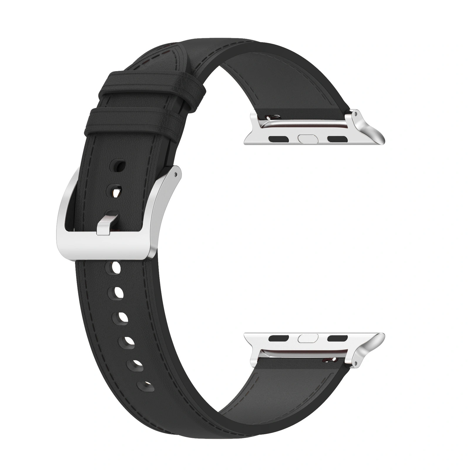 Bizon Strap Watch Casual Apple Watch 38/40/41mm/S10 42mm black