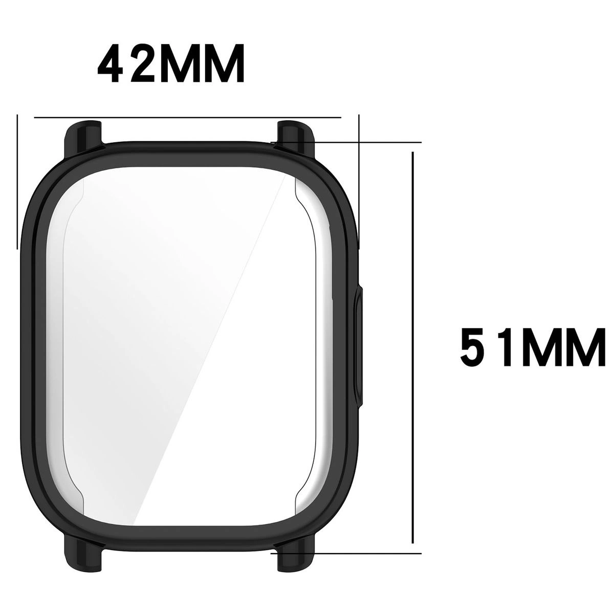 Kryt Bizon Case Watch Felipe Xiaomi Redmi Watch 5 Lite black