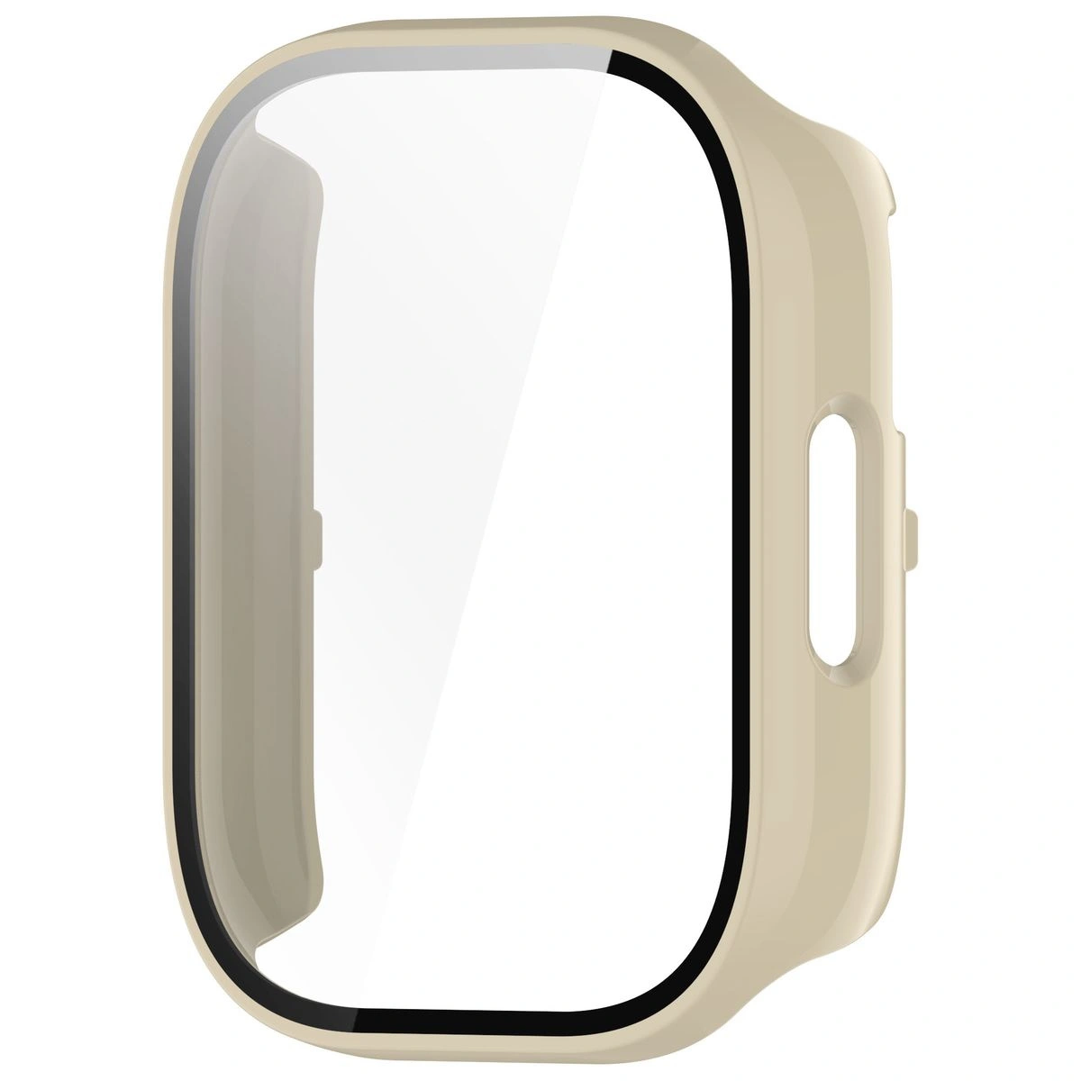 Kryt Bizon Case+Glass Watch Xiaomi Redmi Watch 5 Lite beige