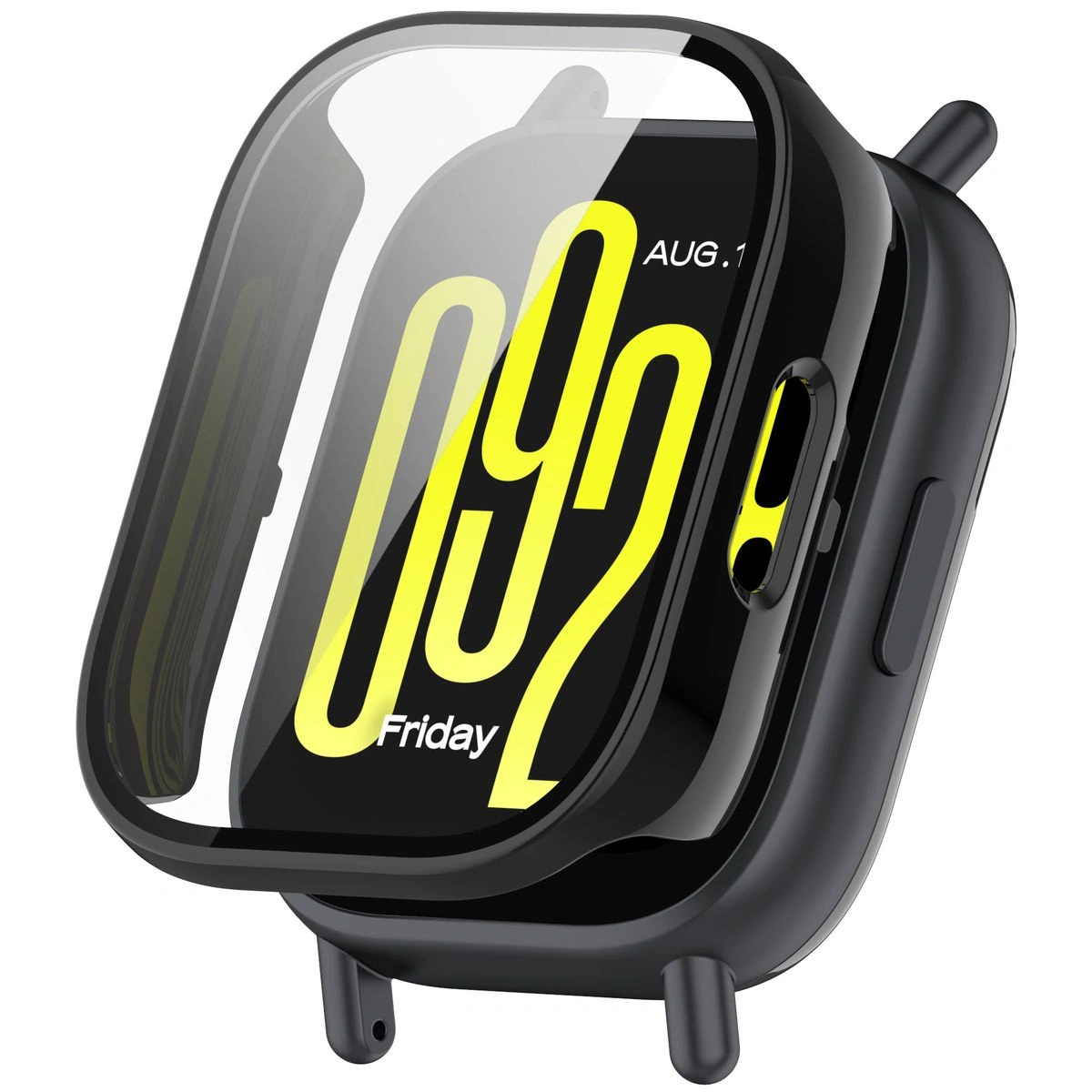 Kryt Bizon Case+Glass Watch Xiaomi Redmi Watch 5 Lite black