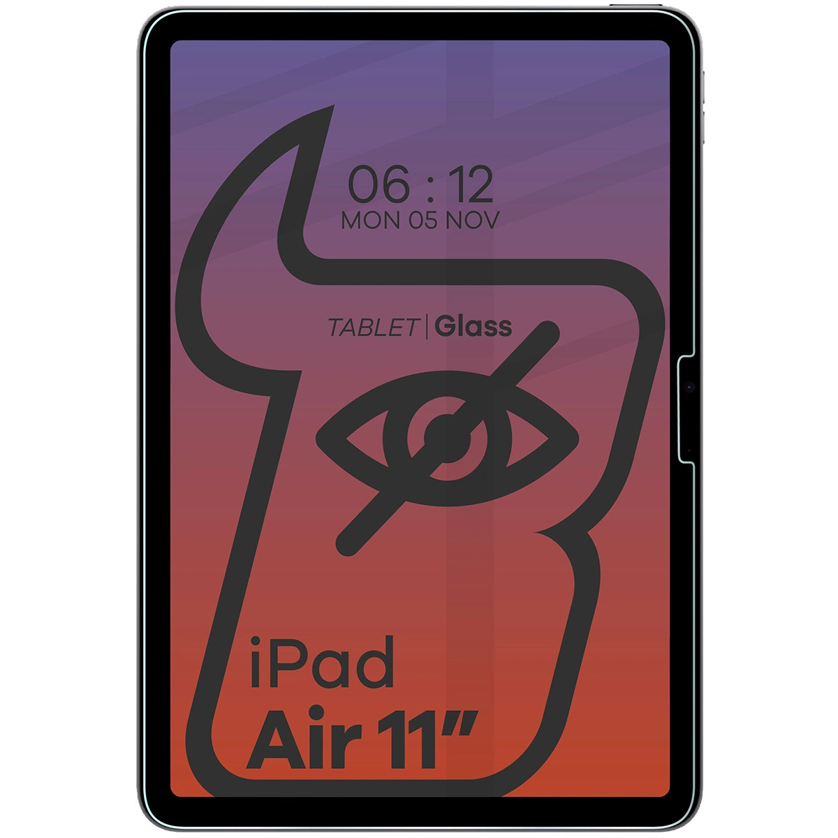 Ochranné sklo Bizon Glass Tab Clear Shadow Apple iPad Air 11" M2 6 gen. 2024 [2 PACK]