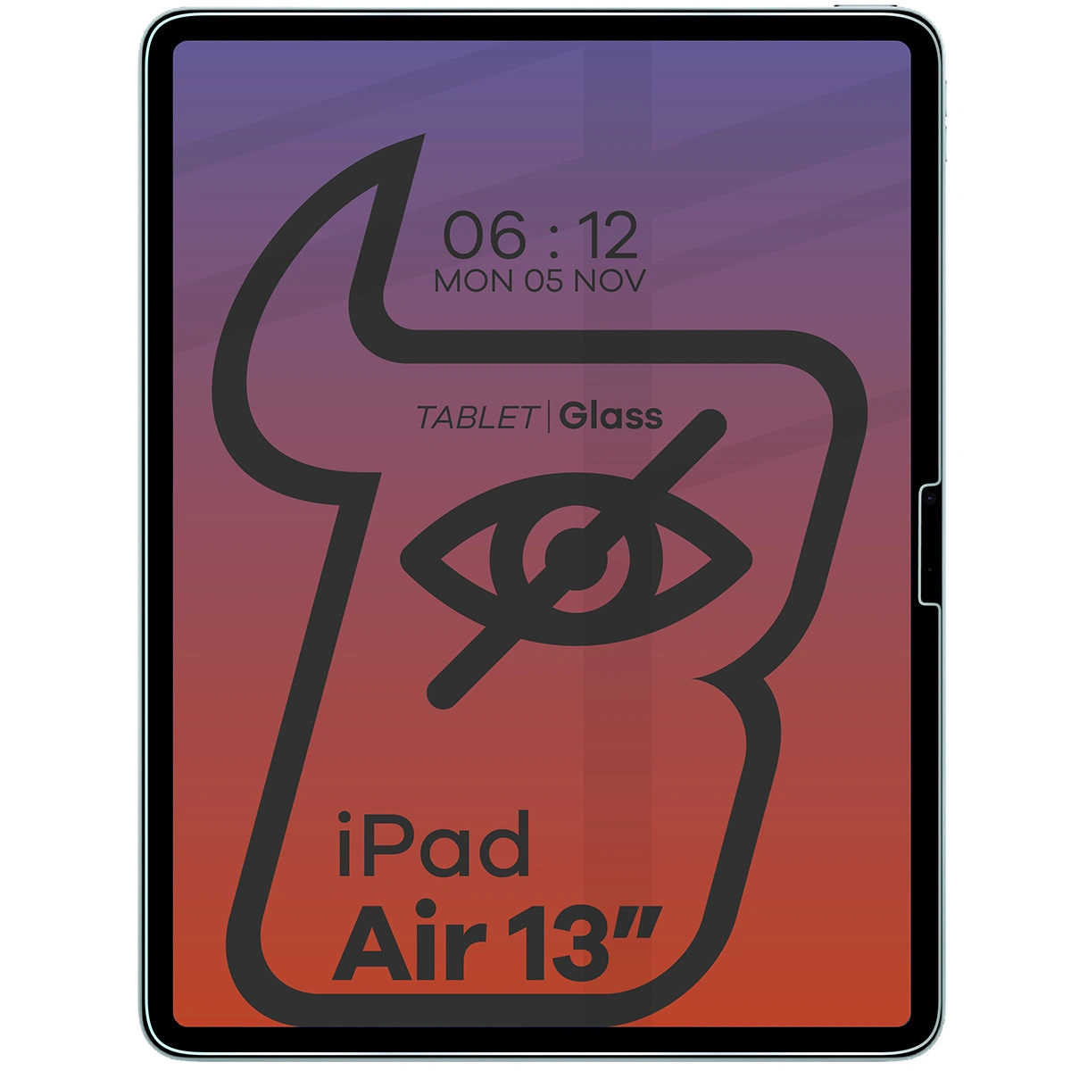 Ochranné sklo Bizon Glass Tab Clear Shadow Apple iPad Air 13" M2 2024 [2 PACK]