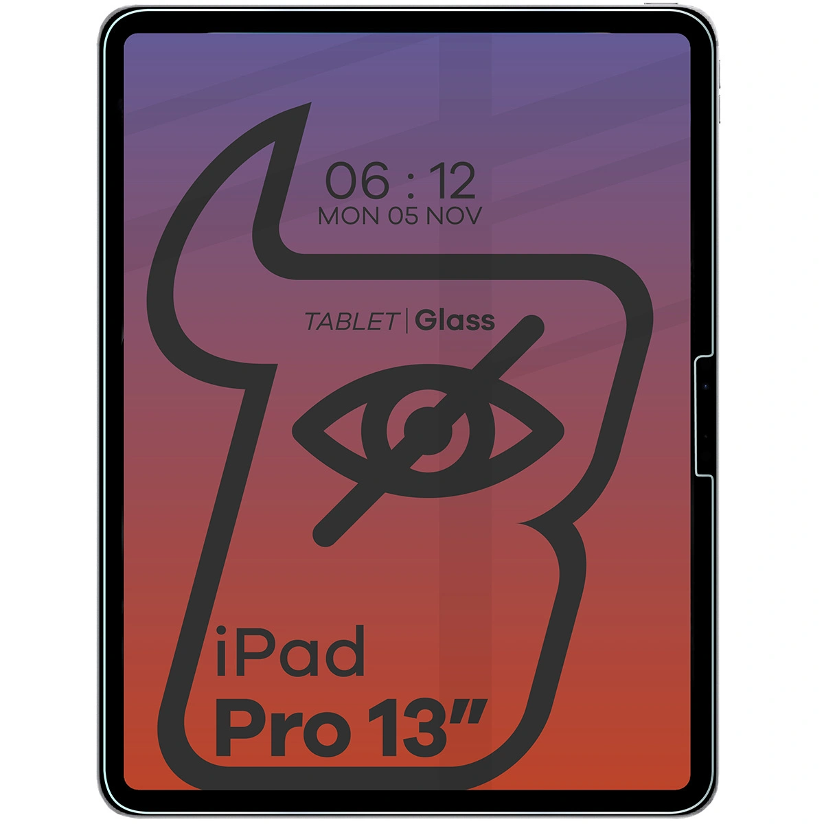 Ochranné sklo Bizon Glass Tab Clear Shadow Apple iPad Pro 13 2024 [2 PACK]