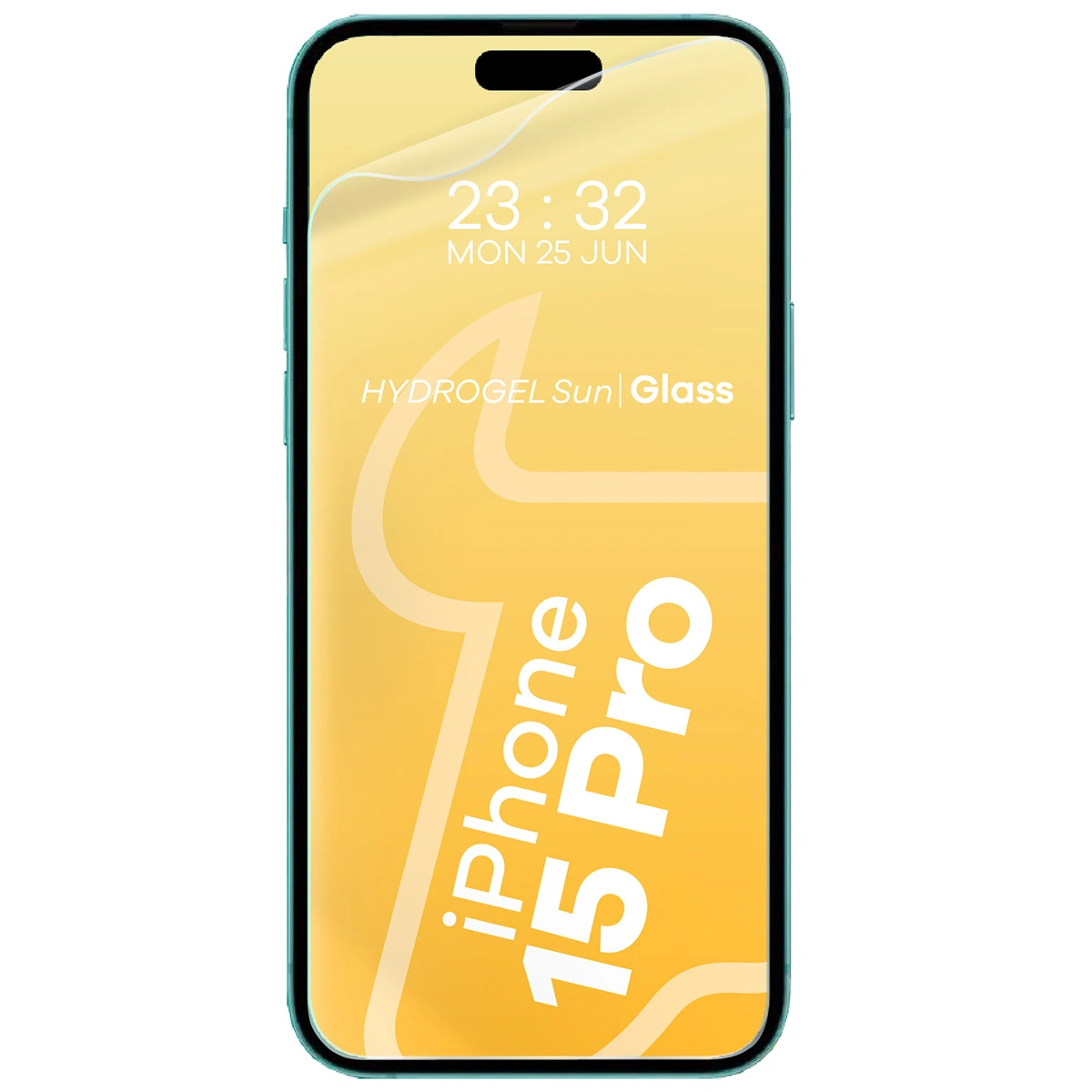 Ochranné sklo Bizon Glass Hydrogel Sun Apple iPhone 15 Pro [2 PACK]