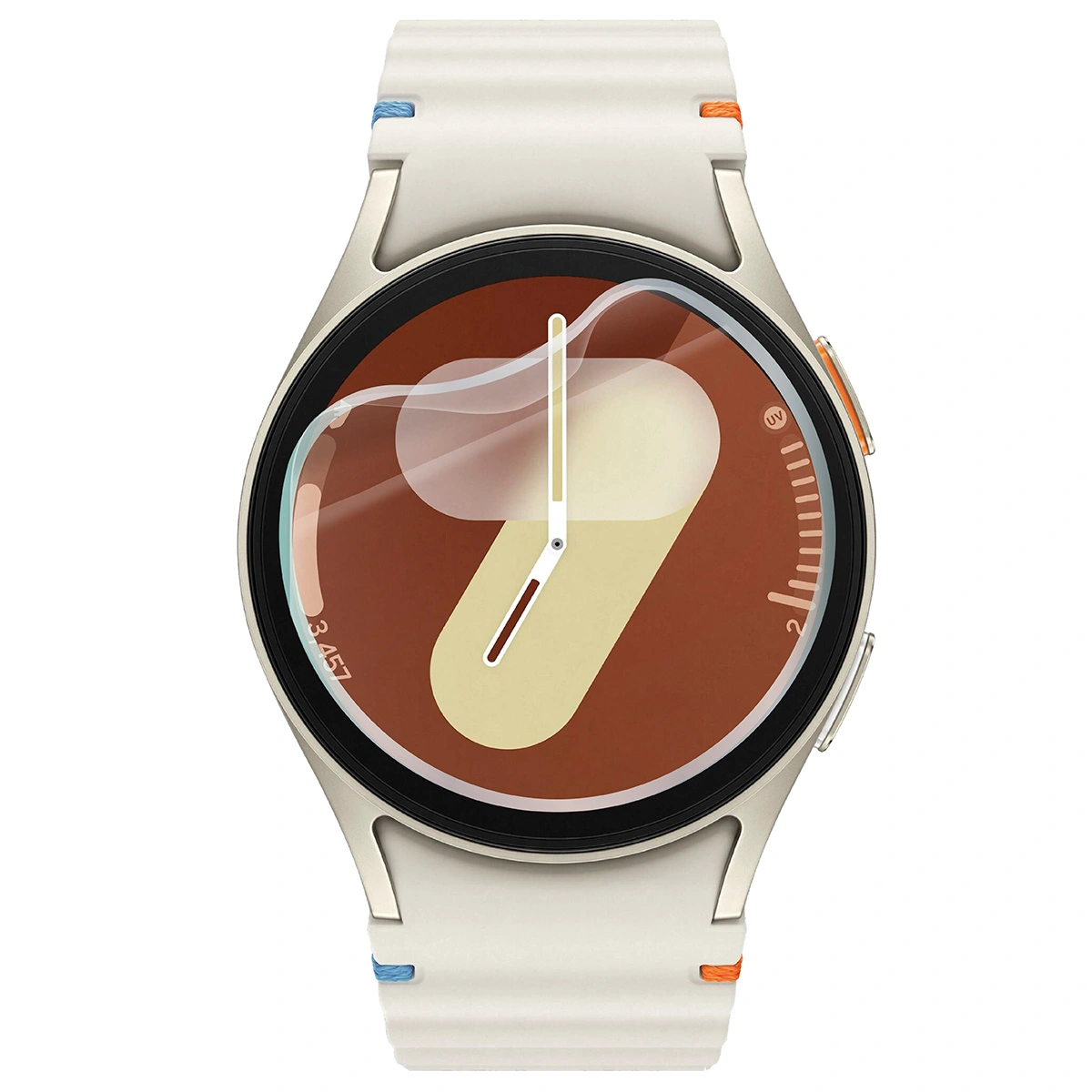 Ochranné sklo Bizon Glass Watch Hydrogel Sun Samsung Galaxy Watch 7 40 mm [2 PACK]