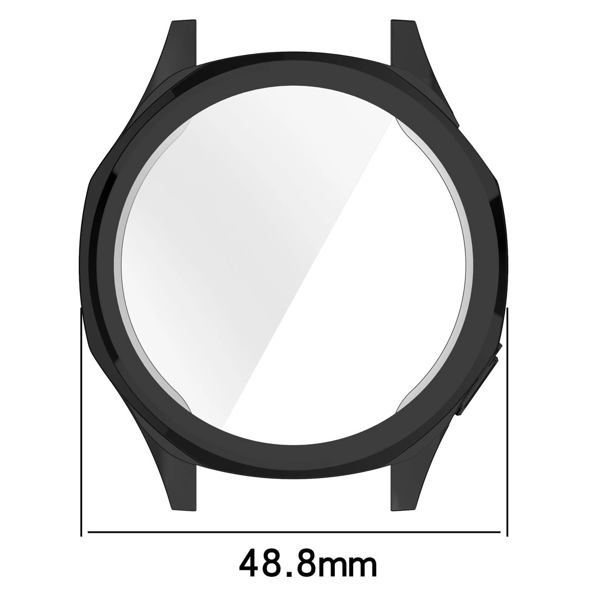Kryt Bizon Case Watch Felipe Huawei Watch GT 5 46 mm black