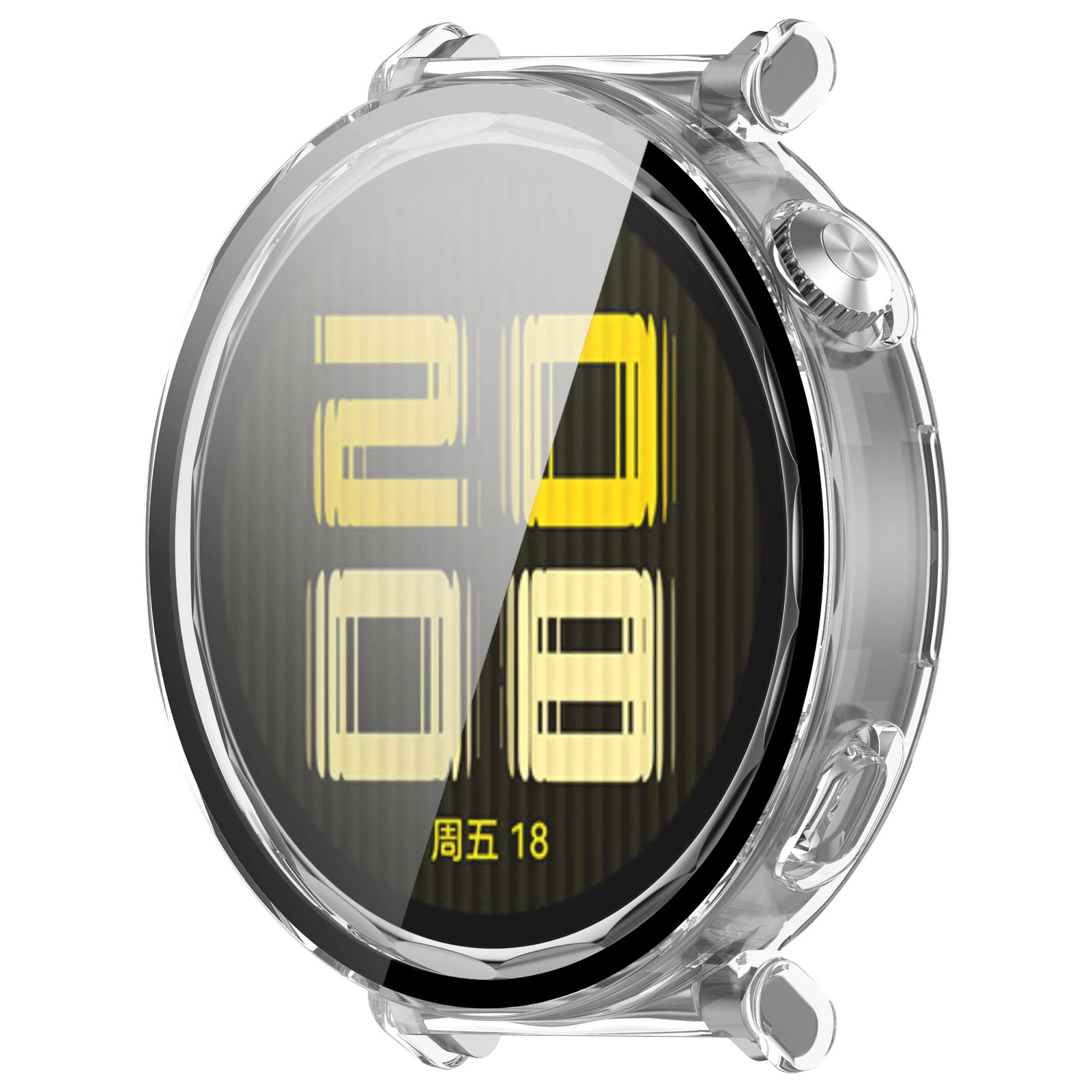 Kryt Bizon Case+Glass Watch Huawei Watch GT 5 41 mm clear