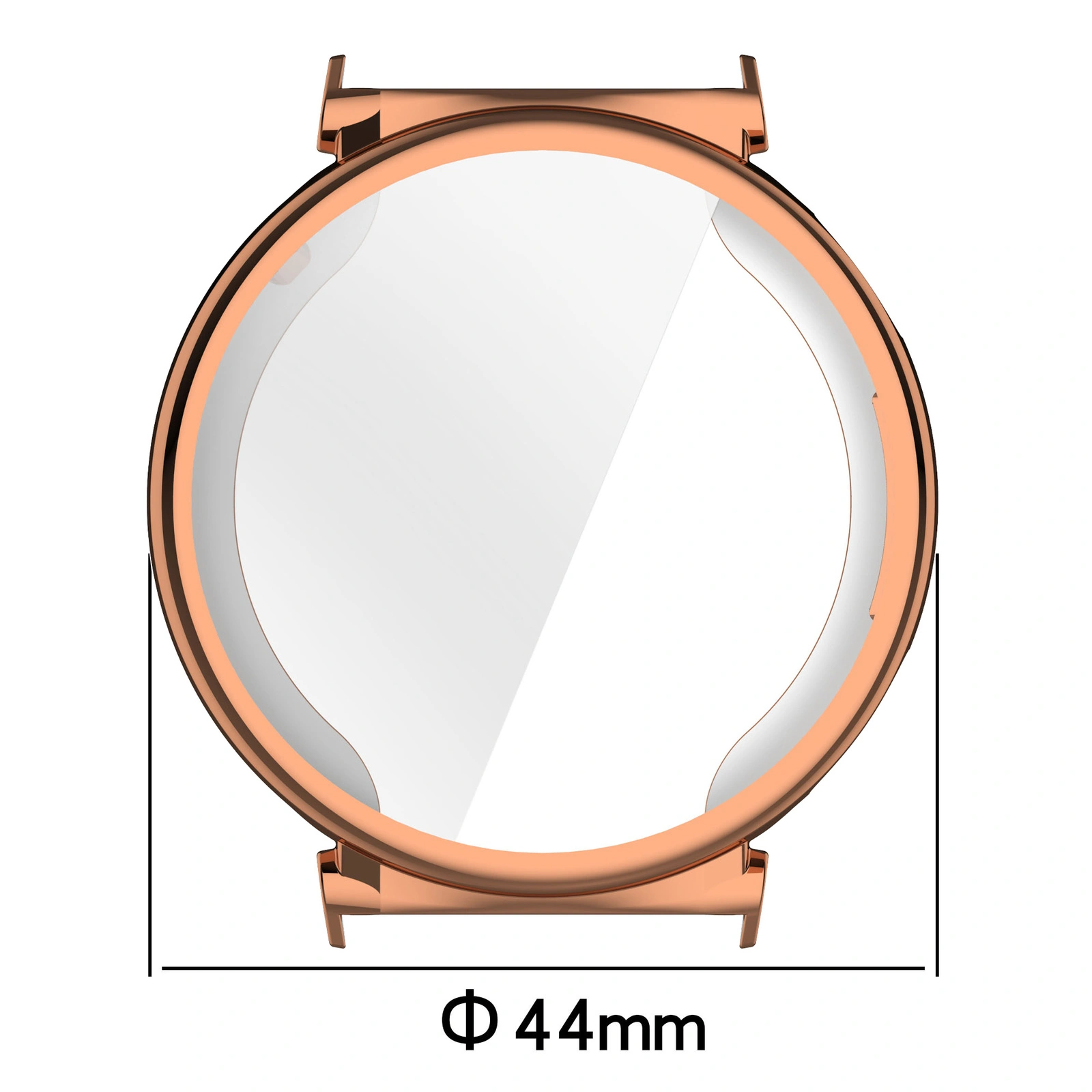 Kryt Bizon Case Watch Felipe Huawei Watch GT 5 41 mm rose gold